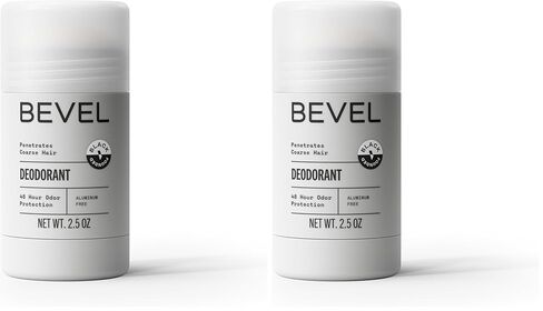 Bevel Deodorant for Men with Coconut Oil and Shea Butter, Aluminum Free, No Streaks, 48 Hour Odor Protection, 2.5 Oz in Kuwait