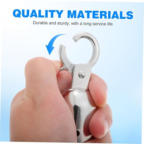 Tofficu 2Pcs Stainless Steel Rope End Stoppers Weather Resistant Decking Cord Stoppers for Outdoor Spaces Easy Installation Rope Fittings for Homes Hotels and Public Areas in Saudi Arabia