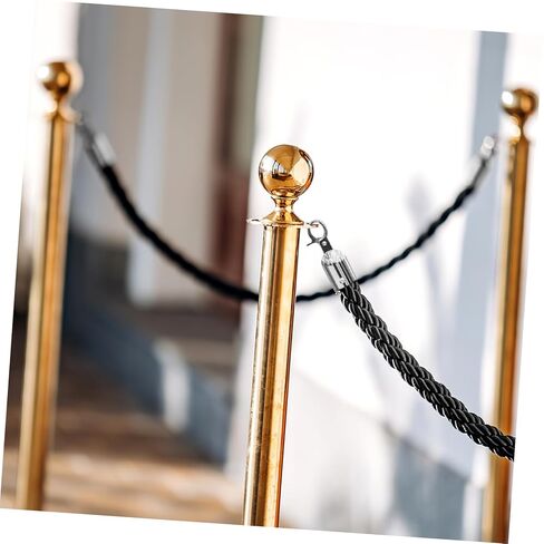 Tofficu 2Pcs Stainless Steel Rope End Stoppers Weather Resistant Decking Cord Stoppers for Outdoor Spaces Easy Installation Rope Fittings for Homes Hotels and Public Areas in Saudi Arabia