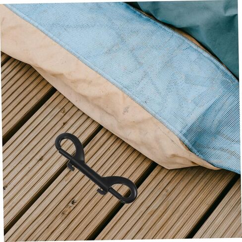 Uonlytech 4Pcs Double Ended Bolt Snaps Hook Metal Clips for Ropes Chains Keychains and Belts Durable Fasteners for Use and Outdoor Activities in Saudi Arabia