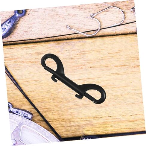 Uonlytech 4Pcs Double Ended Bolt Snaps Hook Metal Clips for Ropes Chains Keychains and Belts Durable Fasteners for Use and Outdoor Activities in Saudi Arabia