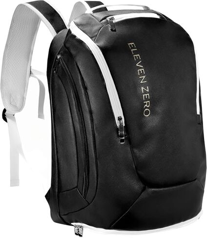 EZ Pickleball Backpack – Spacious Durable and Stylish Bag for Paddles Balls and Gear – Ideal for Players of All Levels (White) in Saudi Arabia