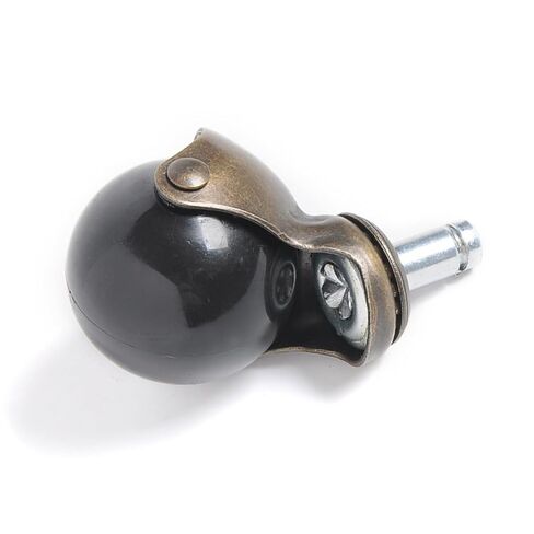 4 قطع من عجلات دوارة كروية برونزية عتيقة مقاس 5 سم من Holibanna لأثاث كرسي الأريكة، وعجلات جذعية معدنية قوية للاستخدام في المنزل والمكتب in Kuwait