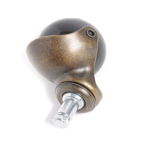 4 قطع من عجلات دوارة كروية برونزية عتيقة مقاس 5 سم من Holibanna لأثاث كرسي الأريكة، وعجلات جذعية معدنية قوية للاستخدام في المنزل والمكتب in Kuwait