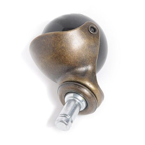 4 قطع من عجلات دوارة كروية برونزية عتيقة مقاس 5 سم من Holibanna لأثاث كرسي الأريكة، وعجلات جذعية معدنية قوية للاستخدام في المنزل والمكتب in Kuwait