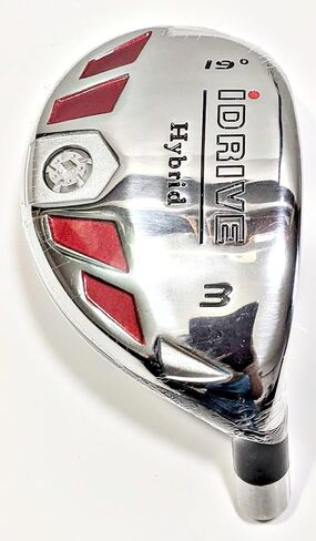 Men's I-Drive #3-19° Loft Hybrid Golf Club with Graphite Shaft, Senior Flex in Saudi Arabia