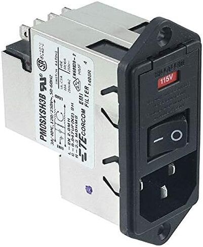 PWR ENT MOD RCPT IEC320-C14 PNL (Pack of 1) 4-6609940-8 in Saudi Arabia