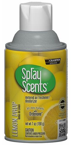 Champion 5189 Sprayon SprayScents، قطرة الليمون، 7 أونصة بخاخ (عبوة من 12 قطعة) in Kuwait