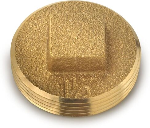 Oatey 1-1/2 in. 185 Brass Cleanout Plug in Saudi Arabia