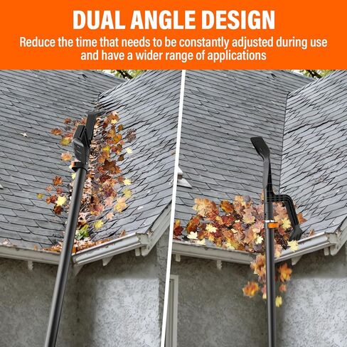 أداة تنظيف مزراب مع ملولبة، منظف مزراب، مشط صغير، تنظيف واقيات مزراب من الأرض in Kuwait