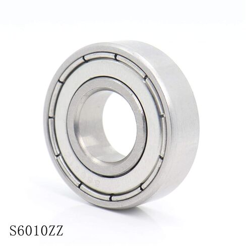 S6010ZZ S6010Z محامل كروية من الفولاذ المقاوم للصدأ 50 * 80 16 مم ABEC-1 S6010 Z ZZ S 440C محمل أخدود عميق in Saudi Arabia