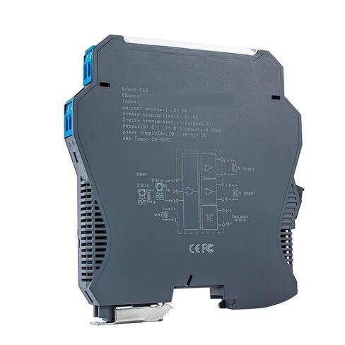 4-20mA إلى 0-10V 4-20mA 1-5V عازل الإشارة التناظرية 1 في 1 خارج DC24V (خرج 0-10mA) in Kuwait