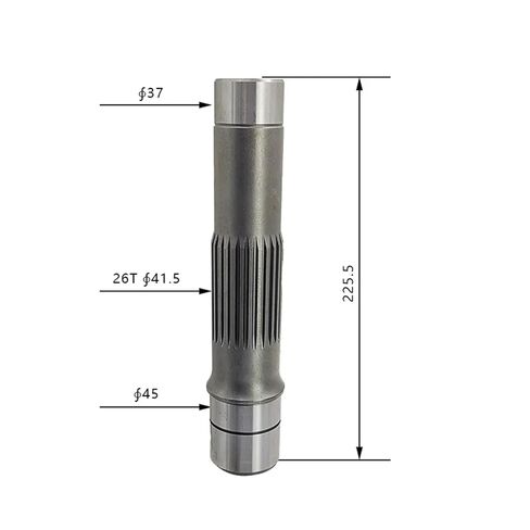 ZX210LC-3 Excavator Travel Motor Gear Pump Shaft 20/26 Teeth Replacement Part for Heavy Equipment in Saudi Arabia