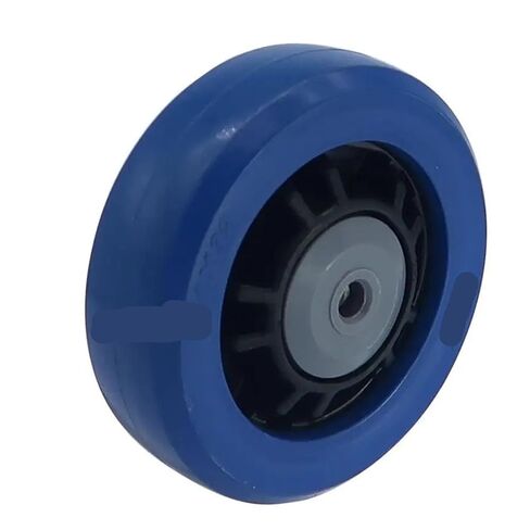 1 piece 4 inch casters Medium Size Natural Rubber Single Wheel Elastic wear-Resistant Trolley in Saudi Arabia