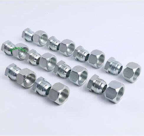 10 أزواج 1 "#16 JIC Cap 0304C-16 0304-C-16 & Plug 2408-16 240816 1-5/16-12 تركيب المحول الهيدروليكي in Saudi Arabia