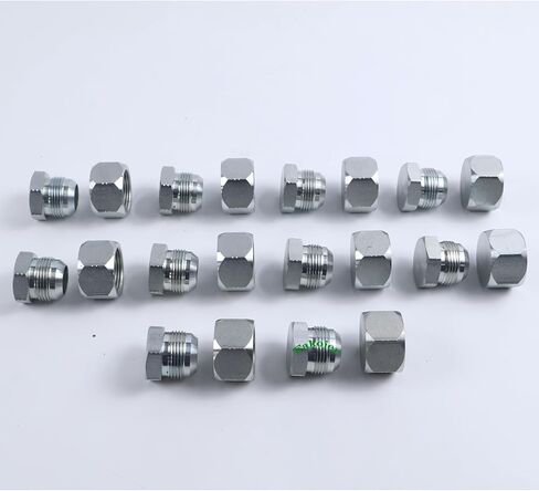 10 أزواج 1 "#16 JIC Cap 0304C-16 0304-C-16 & Plug 2408-16 240816 1-5/16-12 تركيب المحول الهيدروليكي in Saudi Arabia