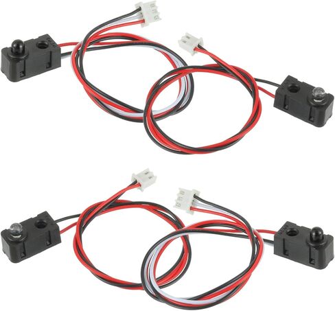 2 حزمة الأشعة تحت الحمراء كسر شعاع المسافة الاستشعار 5 مللي متر المصابيح وحدة العد سبليت من خلال شعاع الكهروضوئية التبديل لتطبيق التتابع in Kuwait