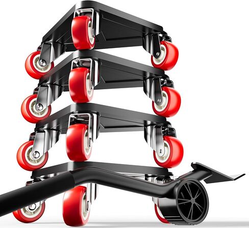 Furniture Lifter Maximum Load 3000 LBS, Heavy Duty Furniture Movers with 4 Wheels, Furniture Dolly with 360° Rotatable Rubber Universal Wheels for Move Furniture, Equipment in Saudi Arabia