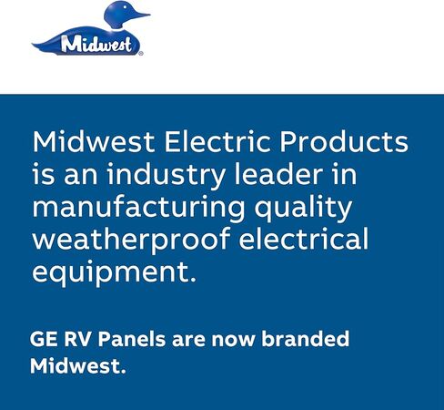 Midwest U041C010P 70A قاعدة طاقة غير مقيّدة • لوحة تثبيت على السطح الخارجي • 30A TT-30R + 20A GFCI أوعية • تصميم مقاوم للعوامل الجوية قابل للقفل • لحدائق المركبات الترفيهية وأراضي التخييم والمنازل المتنقلة in Kuwait
