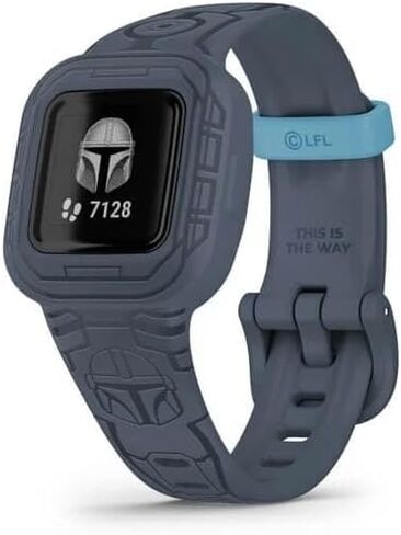 Garmin vívofit jr. 3 Kids Fitness Tracker, The Mandalorian, Activity Tracker for Kids with Parent App, No Charging Required, Swim Friendly (010-02441-15) in Saudi Arabia