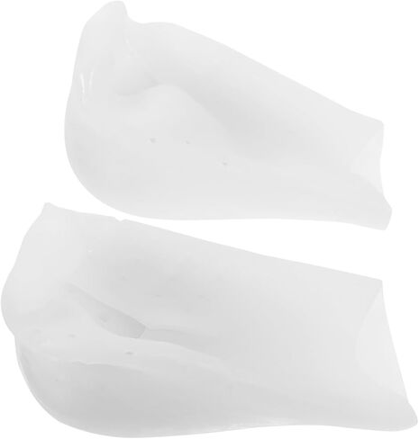 EXCEART سيليكون كعب رفع إدراج الارتفاع زيادة النعال للرجال النساء غير مرئية نصف النعال منصات الأحذية للأحذية الرياضية 1.97 بوصة الارتفاع الداعم in Kuwait