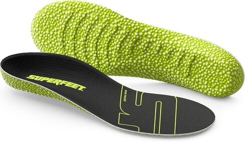 Superfeet Run Pacer Insoles – High Energy Return Running Shoe Inserts with SuperRev Foam, Flexible Arch Support & Heel Cushioning for Men & Women 10.5-12 Women / 9.5-11 Men in Saudi Arabia