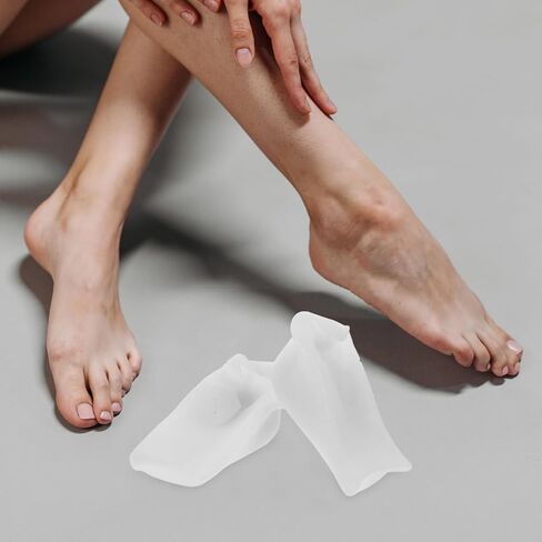 EXCEART سيليكون كعب رفع إدراج الارتفاع زيادة النعال للرجال النساء غير مرئية نصف النعال منصات الأحذية للأحذية الرياضية 1.97 بوصة الارتفاع الداعم in Kuwait