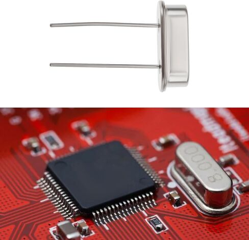 ECSiNG 5pcs HC49US Miniature Quartz Crystal 16MHz 13.5mm Pin for Development Boards Electronic Projects in Saudi Arabia