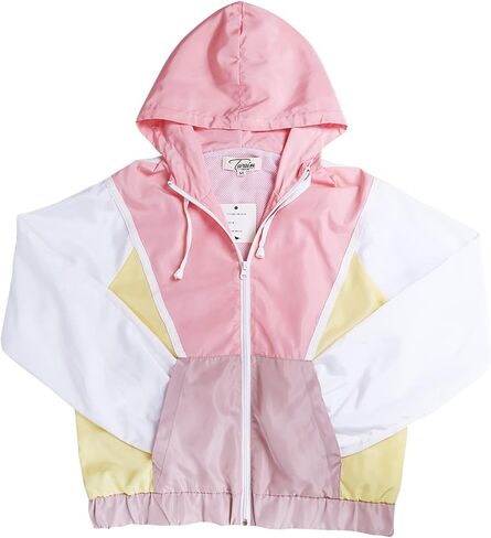 سترة نسائية جميلة عملاقة واقية من الرياح مع غطاء للرأس - سترة ربيعية خفيفة الوزن للجري والمشي لمسافات طويلة وركوب الدراجات in Kuwait