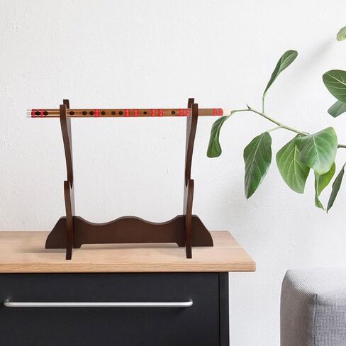 Cabilock Multi-layer Flute Stand Desktop Display Rack Universal Holder for Piccolo Woodwind Instruments Household Flute Organizer Decorative Wind Instrument Rack in Saudi Arabia