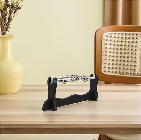 ibasenice Desktop Flute Stand Holder Wind Instrument Storage Rack Single-layer Display Organizer for Home and Music Practice in Saudi Arabia