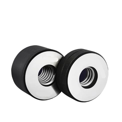 1 مجموعة (1 مقياس المرور + مقياس التوقف) حلقة خيط شبه منحرف أمريكية غير قياسية 2G E 1/4 5/16 3/8 7/16 1/2 5/8 3/4 أدوات قياس (5I8-8-2G) in Kuwait