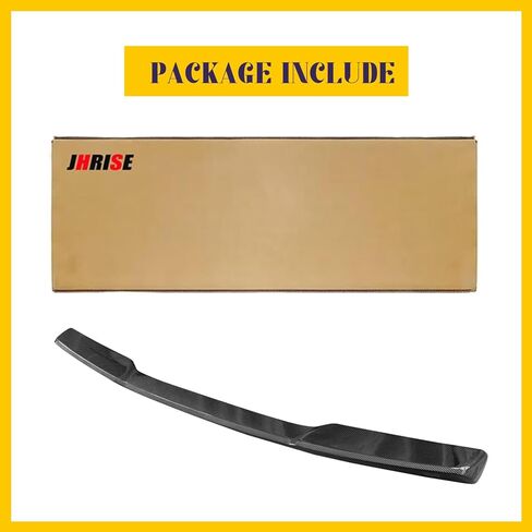 Rear Spoiler Wing Compatible with 2005-2013 Chevy Chevrolet Corvette C6 ZR1 H Style Rear Trunk Lid Wing Spoiler (Carbon Fiber) in Kuwait