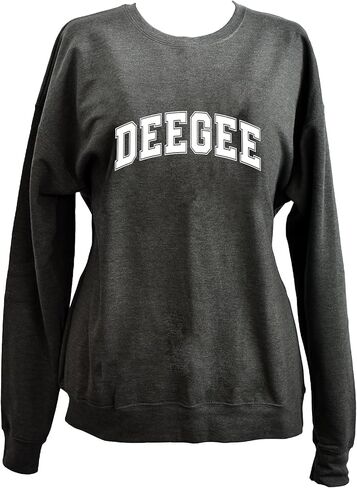 متجر نادي نسائي Delta Gamma Sweatshirt - Sweece Crewneck Sweatshirt ، مع تصميم الحروف اليونانية اسكواش in Saudi Arabia