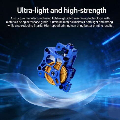 لمجموعة ترقية الطارد من سلسلة Bambu Lab X1/P1، استبدال الطارد بمعدن مقوى بالتحكم الرقمي الحاسوبي خفيف الوزن وعالي القوة ثلاثي الأبعاد in Kuwait