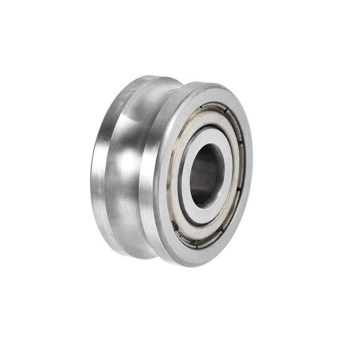 uxcell LFR5200-8 U Groove Track Roller Bearing 10x32x14mm Double Metal Shielded (GCr15) Chrome Steel Ball Bearing in Saudi Arabia