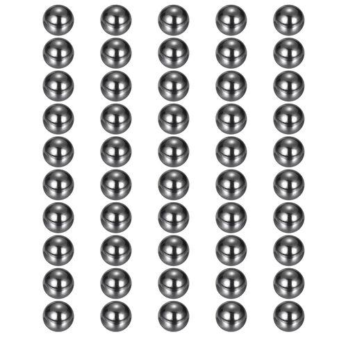 uxcell 50Pcs 3/32"(2.381mm) Ceramic Bearing Balls, Silicon Carbide Ceramic Balls G10 Precision for Electronic Equipment Precision Instruments, Black in Saudi Arabia