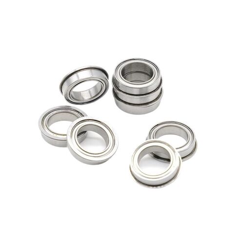 ABEC-7 F6700ZZ شفة تحمل 10x15x4 مم (2 قطعة) مزدوجة محمية ذات حواف الأخدود العميق F6700 Z ZZ الكرات F6700Z in Kuwait