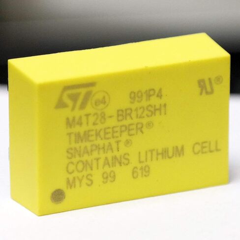 YANTOU STMICROELECTRONICS ((2-PCS)) M4T28-BR12SH1 IC، بطارية/كريستال SNAPHAT، SNAPHAT-28،F in Kuwait