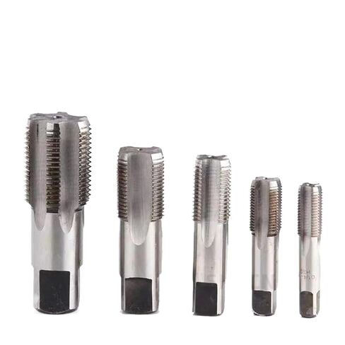 HSS Pipe Tap 1/16 1/8 1/4 3/8 1/2 3/4 1.1/4 1.1/2 1inch 2inch Metric Screw Tap Thread Tools G ZG Z RP RC NPT PT NPSF NPTF 1Pcs(PT) in Kuwait
