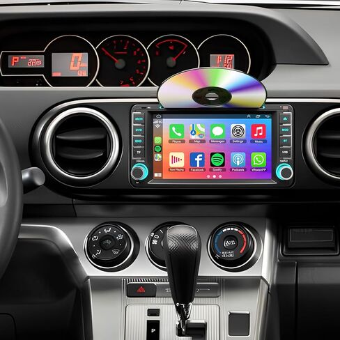 Car Radio for Camry 2006-2011 with CD/DVD Player- CarPlay & Android Auto, 8 Inch Head Unit Car Stereo with IPS HD Touch Screen, Backup Camera, SWC, Bluetooth 5.2,FM/AM Radio in Saudi Arabia