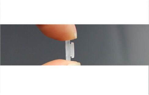 Eyeglass Nose Pads 11mm 5Pairs Replacement Square Rectangle Slide/Slip in Silicone Nosepads for Glasses Sunglasses Costa Maui in Saudi Arabia