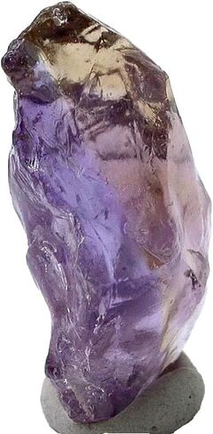 9.88 جرام 49.40 قيراط أميترين بوليفي وجه أحجار كريمة جوهرة خام EBS6722/8725 in Kuwait