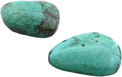 70.10 قيراط اثنين من أحجار كريمة العنكبوت الأزرق الفيروزي كابوشون كابوشون جوهرة TA32/8525 in Kuwait