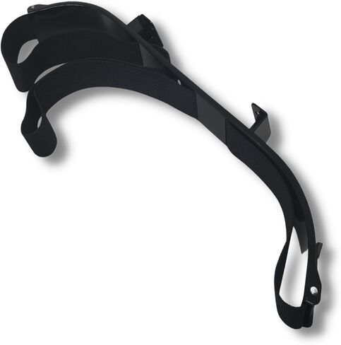 Evolution D5 Ranger & D5 Maverick Golf Bag Holder Bracket Attachment - No Drilling Assembly for 4 Passenger & 6 Passenger Carts - Durable Golf Bag Mount Compatible with Evolution Golf Carts | Black in Saudi Arabia