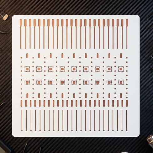 Solder Piece No-Trace Auxiliary Welding 208 Dots Repairing Spot,1.1x1.1in Patch Copper Solder Lugs for Microsoldering Jumpwire, Mobile Phones Soldering Lugs Welding Equipment Accessories in Kuwait