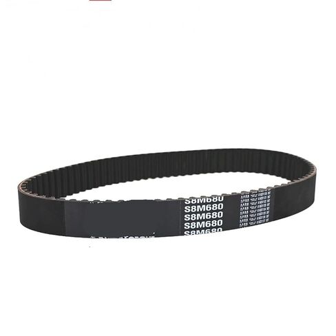 S8M824 S8M840 S8M848 S8M856 S8M880 Timing Belt Motor Tools Pulley Circular Teeth Rubber 1Pcs(S8M824,50mm) in Kuwait