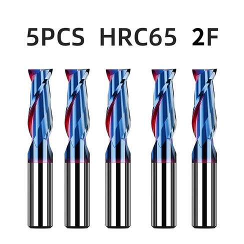HRC65 Carbide End Mill for Stainless Steel Metal CNC Cutter Lathe Tools Tungsten Milling Coated Endmills(D8xD8x25x75L) in Saudi Arabia