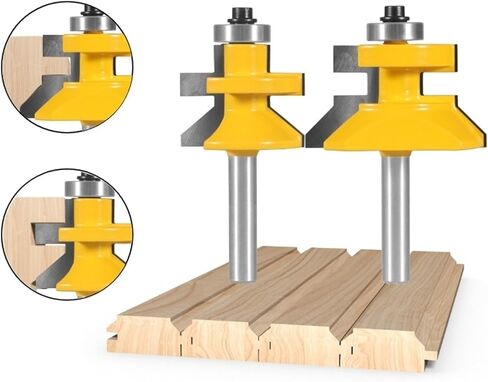 2 قطعة 8-مقبض الإطار حافة المشتركة القاطع لوحة القاطع الطابق القاطع النجارة آلة الحفر قاطعة المطحنة النجارة قاطعة المطحنة in Kuwait