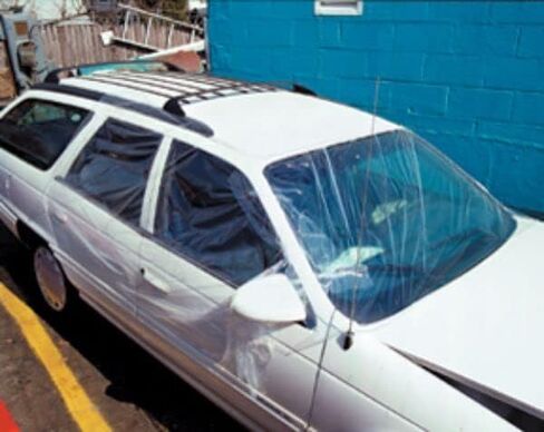 منتجات RBL RBL-428 36 بوصة × 100 قدم 3 مل - لفة مستمرة من البلاستيك الشفاف ذاتية الالتصاق in Kuwait